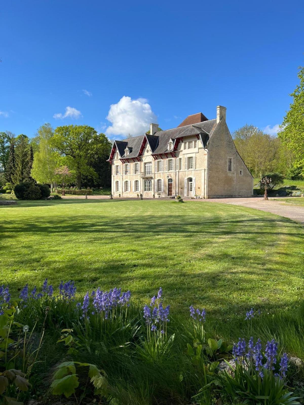Chateau Du Mesnil Soleil , Gites Et Chambres D'Hotes Damblainville Exterior foto